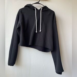 Wild Fable SMALL cropped hooded sweatshirt